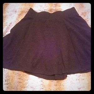 Black Skater Skirt